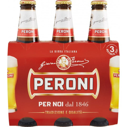 BIRRA PERONI Confezione da 3 x 33 cl PZ 8