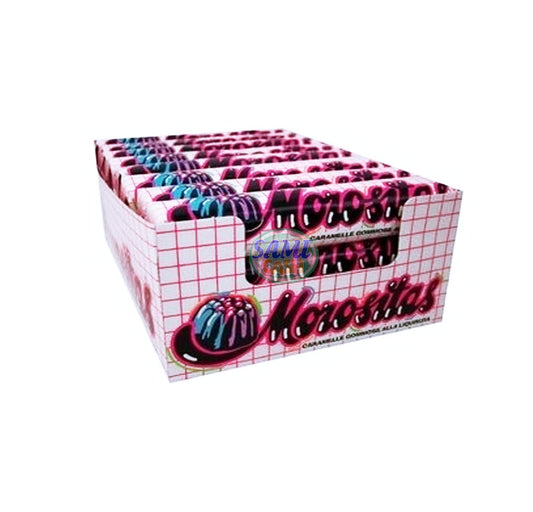 Caramelle Morositas Liquirizia Senza Zucchero Stick 16 Pezzi