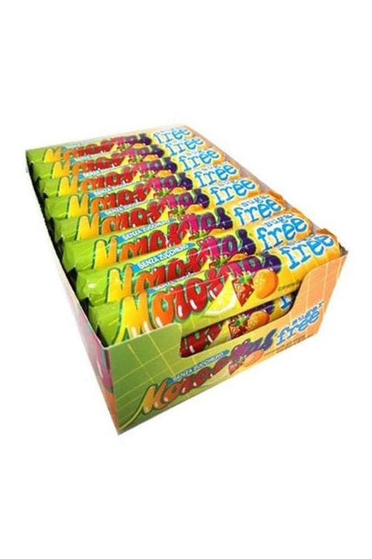 Caramelle Morositas Frutta Senza Zucchero Stick 24 Pezzi