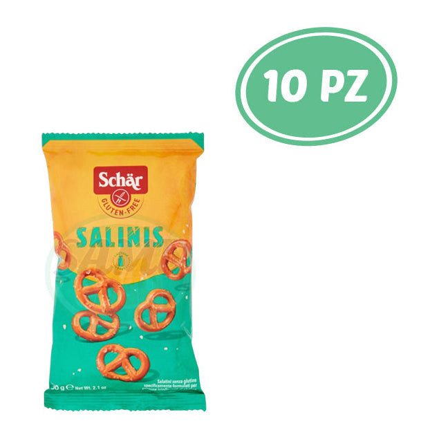 SCHAR GLUTEN FREE SALINIS GR.60 10 pz