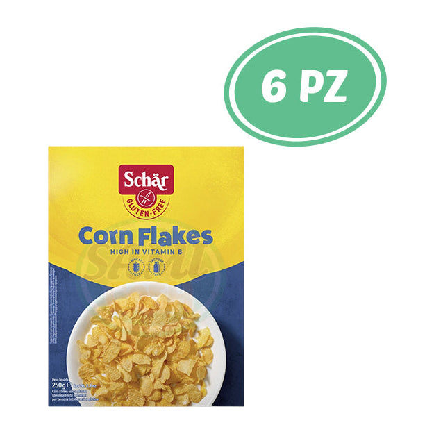 SCHAR GLUTEN FREE CORN FLAKES GR.250 6 PZ