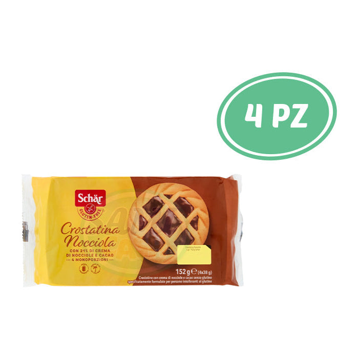 SCHAR GLUTEN FREE CROSTATINA NOC.GR152 4 pz