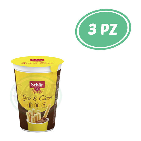 SCHAR GLUTEN FREE GRIS&CIOCC GR.52 3 pz