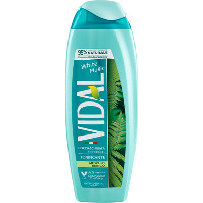 VIDAL DOCCIA WHITE MUSK ML.250 6 PZ