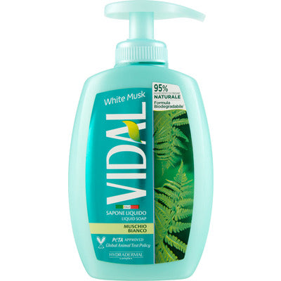 VIDAL SAPONE WHITE MUSK ML.300 12 PZ
