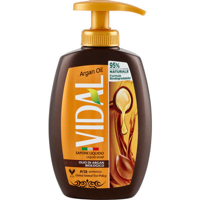 VIDAL SAPONE ARGAN OIL ML.300 12 PZ