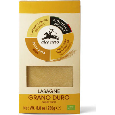 ALCE NERO LASAGNE BIO GR.250 12 PZ.