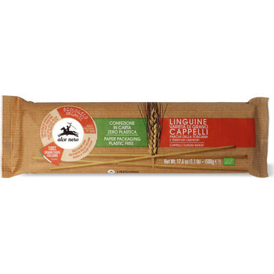 ALCE NERO LINGUINE CAPPELLI BIO GR.500 12 PZ.