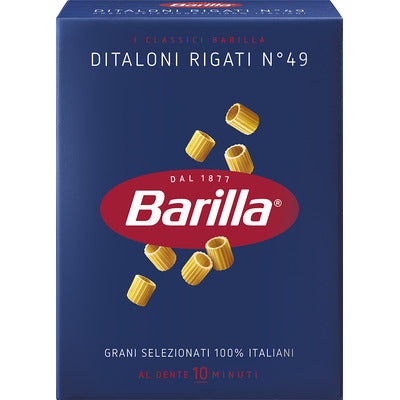BARILLA 047 DITALINI RIGATI GR.500 8 PZ.