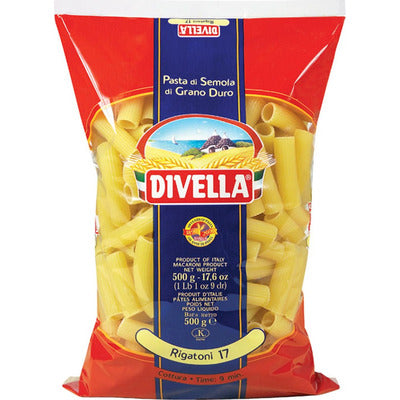 DIVELLA 017 RIGATONI GR.500 6 PZ.