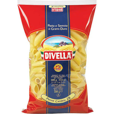 DIVELLA 028 PENNE CANDELA GR.500 6 PZ.