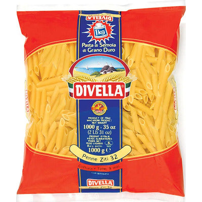 DIVELLA 032 PENNE ZITI GR.1000 15 PZ.