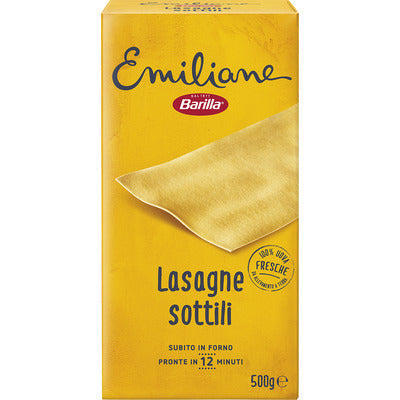 EMILIANE LASAGNE SOTTILI UOVO GR.500 12 PZ.