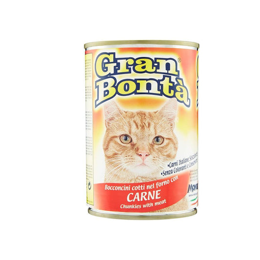 GRAN BONTA' 400G CARNE BOCCONCINI GATTO 24pz
