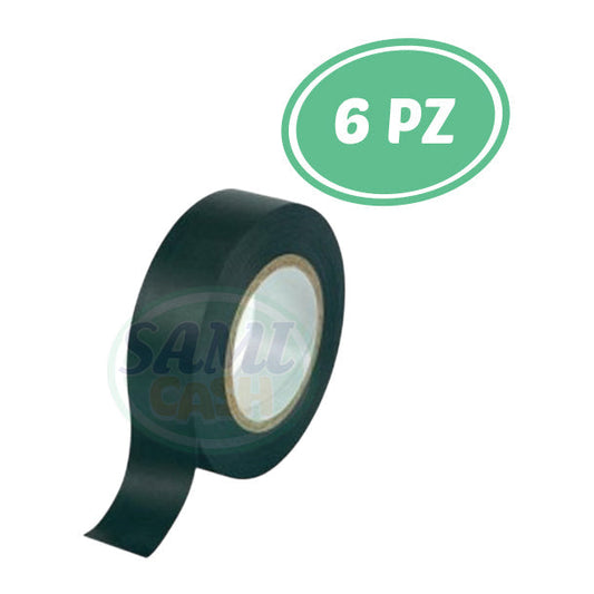 NASTRO ISOLANTE 18MM 20MT 6 PZ