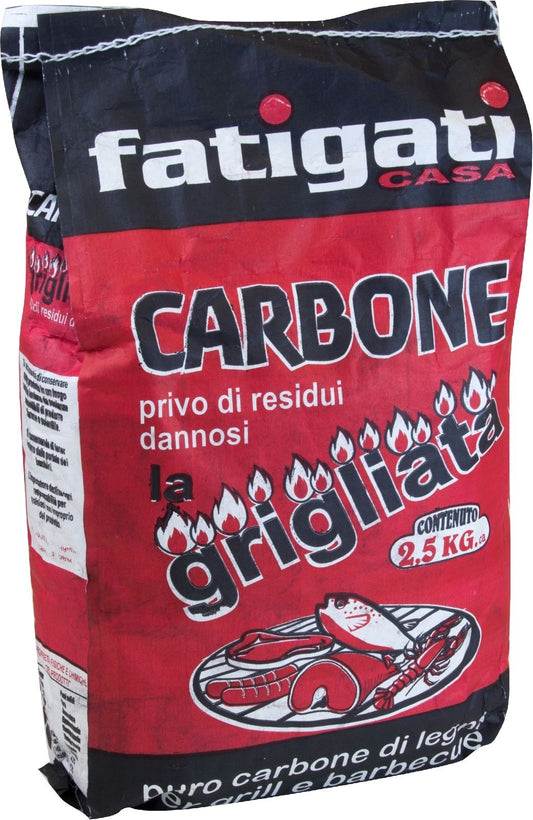 Carbone 2 kg Il FatigatiCucina all'Aperto 6pz