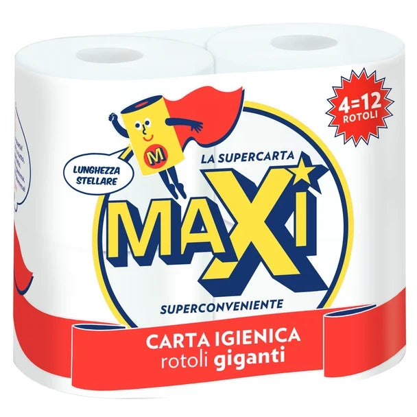 CARTA IGIENICA MAXI 4ROT 2V X 10