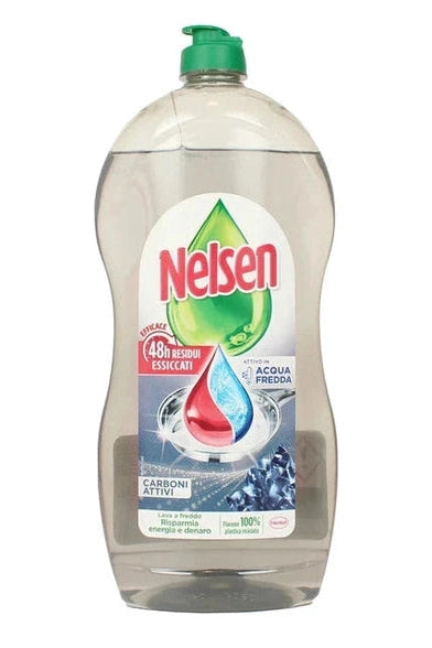 DETERSIVO PIATTI NELSEN 850ML CARBONI X 12