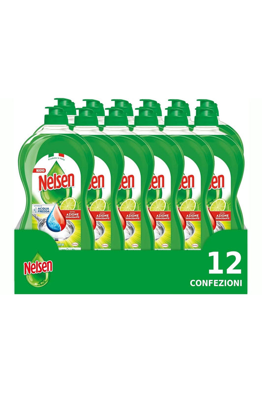 DETERSIVO PIATTI NELSEN 850ML LIMONI X 12