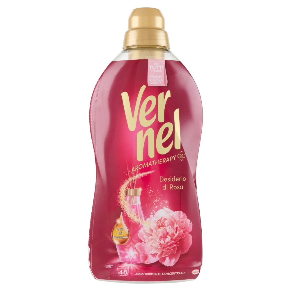 Vernel Ammorbidente Concentrato 1,056ml Desiderio di Rosa x 10 pz