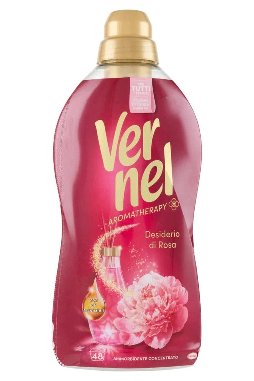 Vernel Ammorbidente Concentrato 1,056ml Desiderio di Rosa x 10 pz