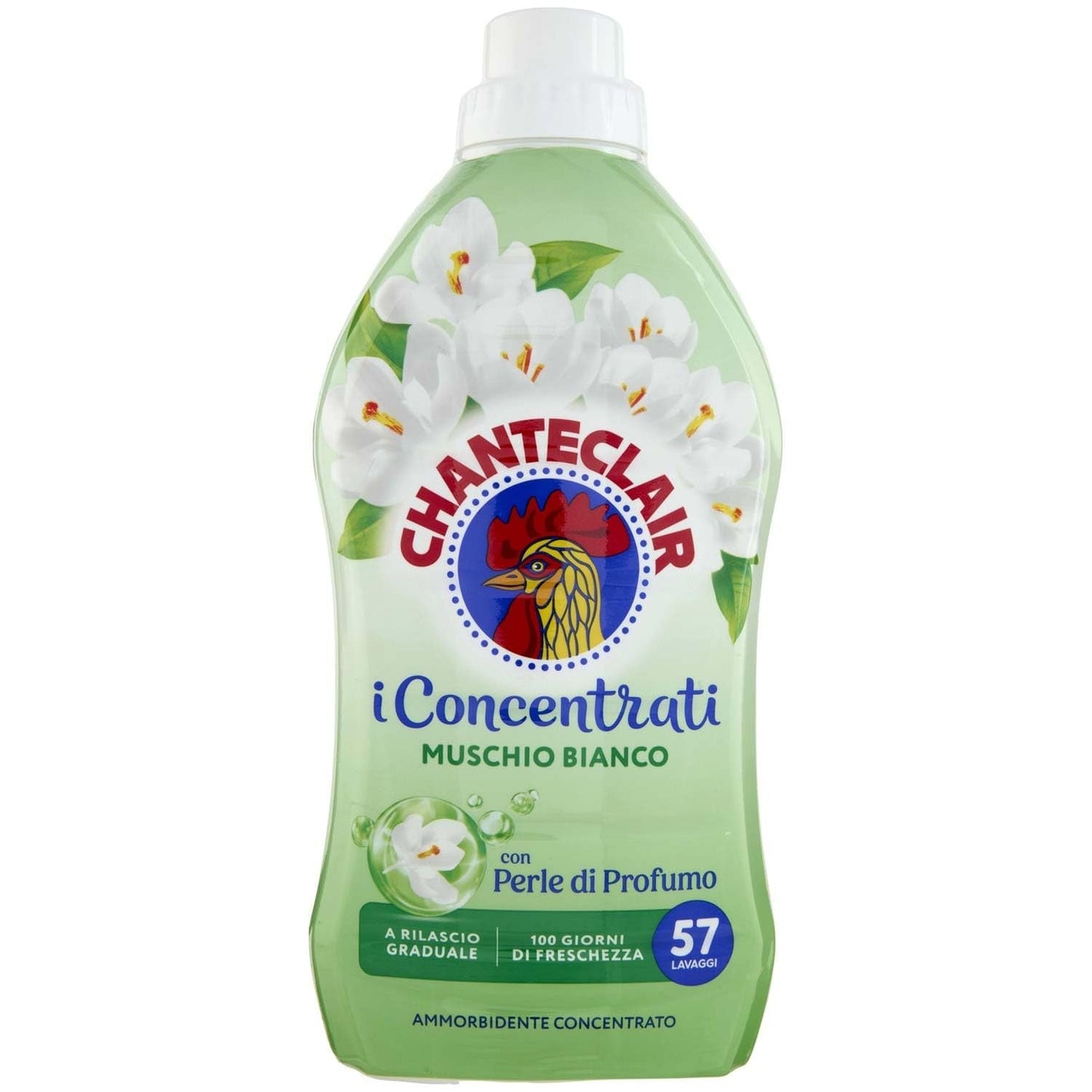 Chanteclair Muschio Bianco 1,4L 57 Lavaggi 8pz Ammorbidente