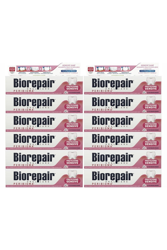 Biorepair Dentifricio Protezione Gengive Peribioma 60 ml 12pz