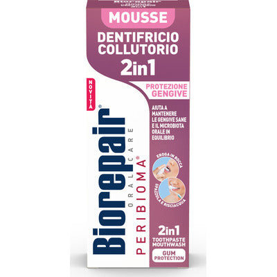 BIOREPAIR DENT.MOUSSE 2IN1 GENGIVE 75 12 PZ