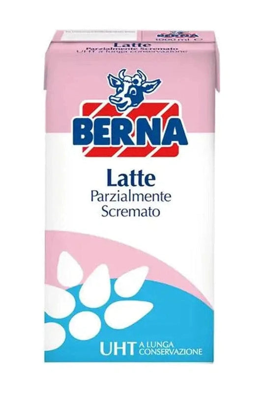 Berna Latte UHT 1L Parzialmente Scremato 6pz