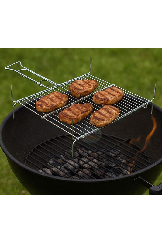 Graticola BBQ 25x25 11 Barre Griglia Acciaio