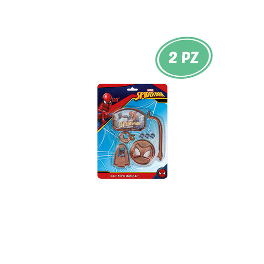 GIOCO MINI BASKET 29X21CM SPIDERMAN 2 PZ