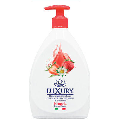 LUXURY SAPONE FRAGOLA ML.750 6 PZ