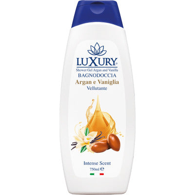 LUXURY BAGNO ARGAN E VANIGLIA ML.750 6 PZ