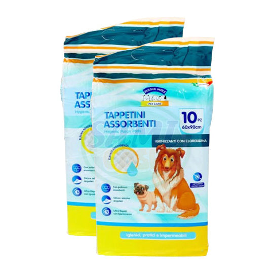 TAPPETINI ANIMALI MAGIC MIKE 60X90CM 10P (2 PACCHI)