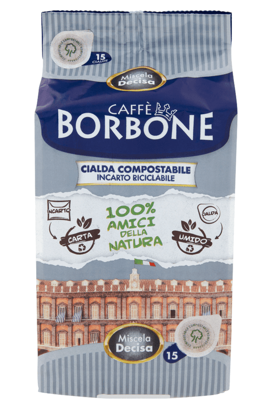 Caffè Borbone Cialde ESE 44mm  Miscela Decisa 15pz x 8pz
