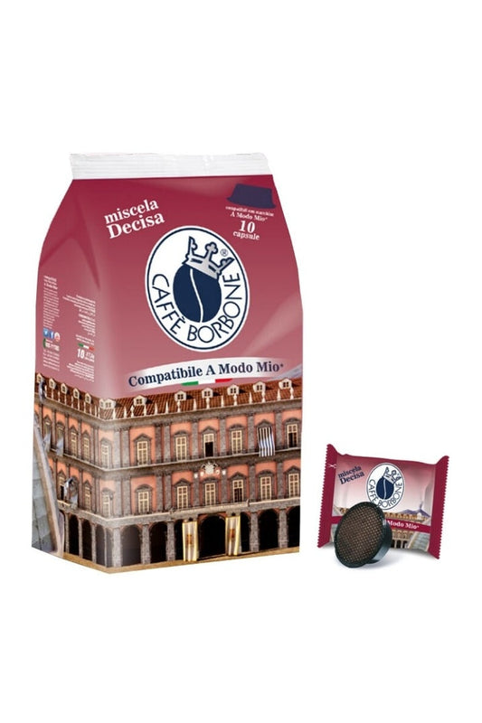 Caffè Borbone Capsule Compatibili A Modo Mio  Miscela Decisa 10pz