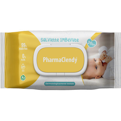 CLENDY 20 SALVIETTE PURA 99% POP-UP 24 PZ