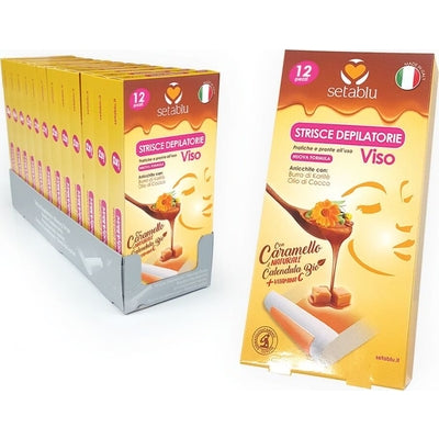 SETABLU 12 STRISCE DEPILATORIE VISO 62101 9 PZ