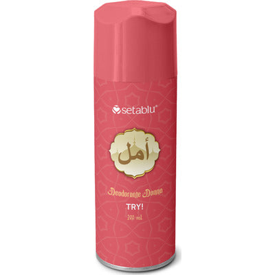 SETABLU DEODOR.DONNA TRY 200ML 6 PZ
