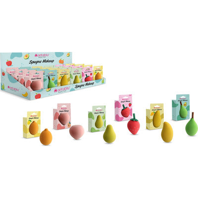 SETABLU SPUGNETTA MAKEUP FRUTTA 62386 24 PZ
