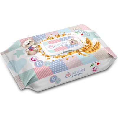 SETABLU 72 SALVIETTE BABY AVENA 03458 24 PZ