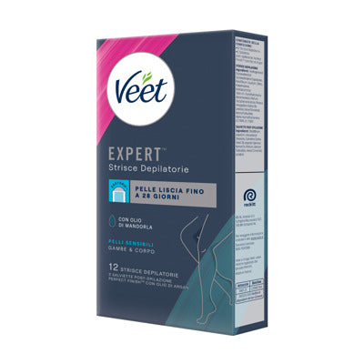 VEET EXPERT 12 STRISCE CORPO SENSIBILI 12 PZ