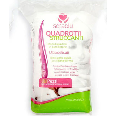 SETABLU 50 QUADROTTI STRUCCANTI 93167 24 PZ
