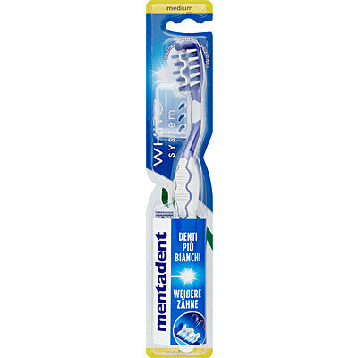 MENTADENT SPAZZOLINO WHITE SYSTEM 12 PZ