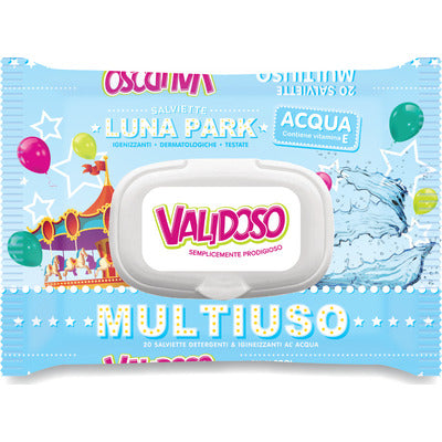 VALIDOSO 20 SALVIETTE MULTIUSO ACQUA 24 PZ