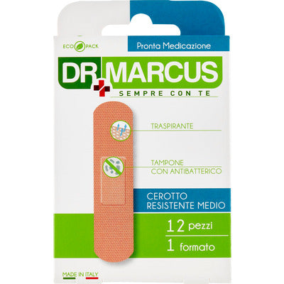 DR.MARCUS 12 CEROTTI MEDI RESISTENTI 10 PZ