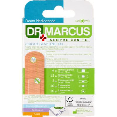 DR.MARCUS 40 CEROTTI MIX RESISTENTI 10 PZ