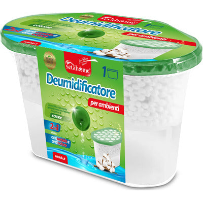SETABLU DEUMIDIF.AMBIENTE 400ML COTTON 12 PZ