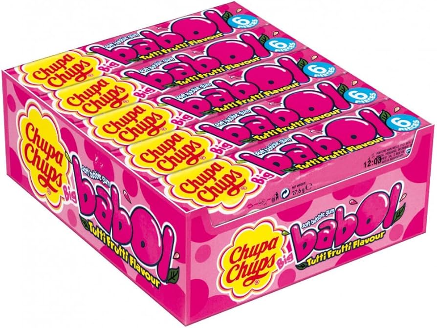 Big Babol Tutti Frutti Stick 5x24