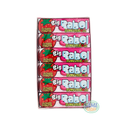 Big Babol Panna Fragola Stick 5x24